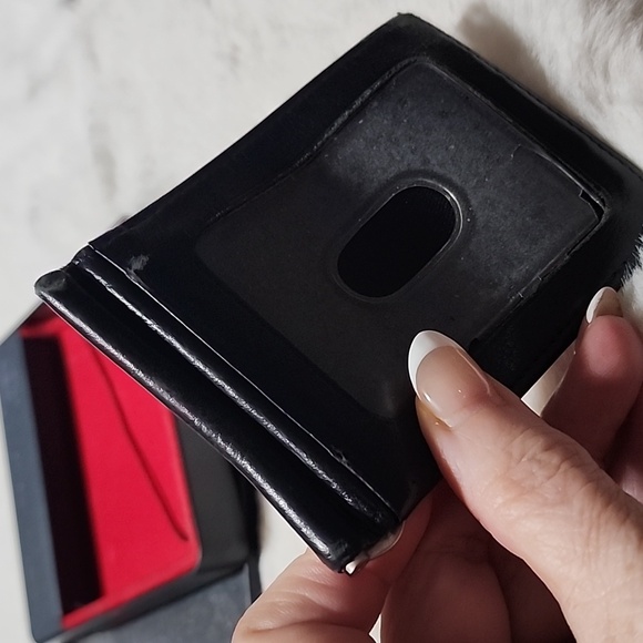 NEW IN METAL BOX  PERRY ELLIS SLIM WALLET. - Picture 9 of 10